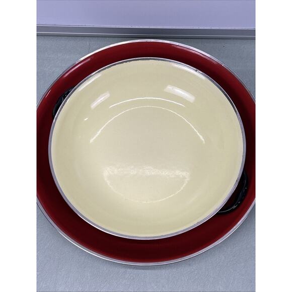 Vintage Caravelle Sizzling Servers Nesting Pans Set of 3 With Attach-On Handle - Picture 13 of 14